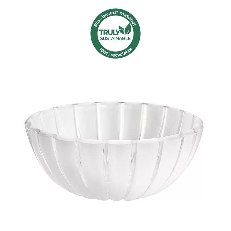 Subito Disponibile Ciotola media rotonda in eco-plastica dal design moderno