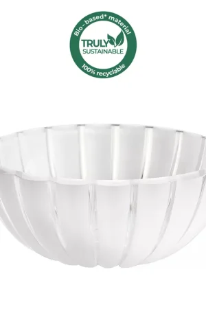 Ciotola large rotonda in eco-plastica dal design moderno Spedito Oggi