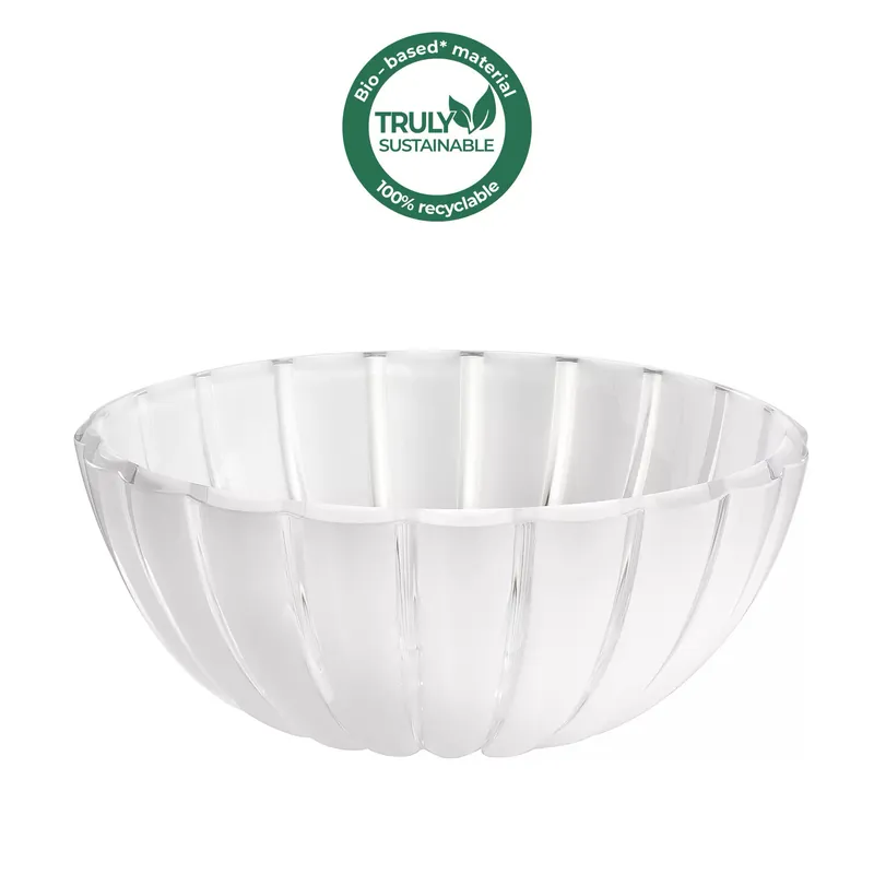 Ciotola large rotonda in eco-plastica dal design moderno Spedito Oggi