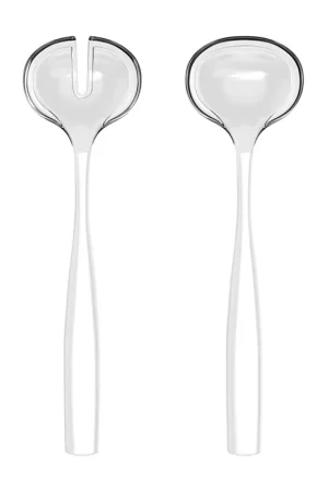 Saldi Set posate per insalata in eco-plastica dal design moderno