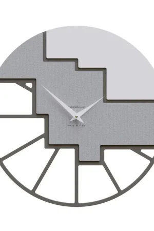Orologio da parete rotondo in legno dal design moderno ed elegante Soddisfatti O Rimborsati