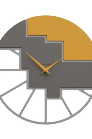 Orologio da parete rotondo in legno dal design moderno ed elegante Prezzo Conveniente