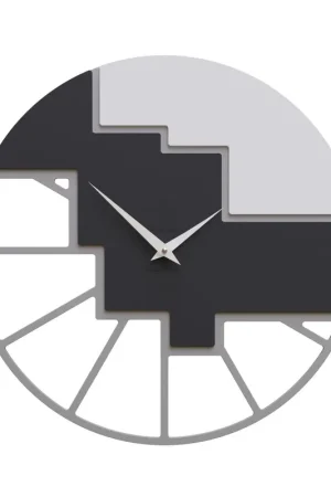 Non Perdere Orologio da parete rotondo in legno dal design moderno ed elegante