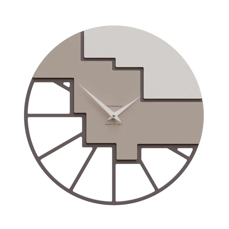 Consegna Rapida Orologio da parete rotondo in legno dal design moderno ed elegante