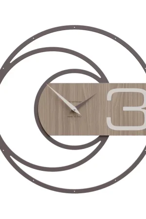 Occasione Imperdibile Orologio da parete in legno dallo stile moderno e minimalista