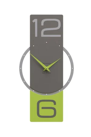 Saldi Orologio da parete verticale in legno dal design moderno ed elegante