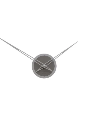 Esclusivo Orologio da parete senza quadrante con coprimeccanismo in legno