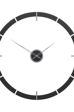 Subito Disponibile Orologio da parete rotondo in legno dal design moderno e minimalista