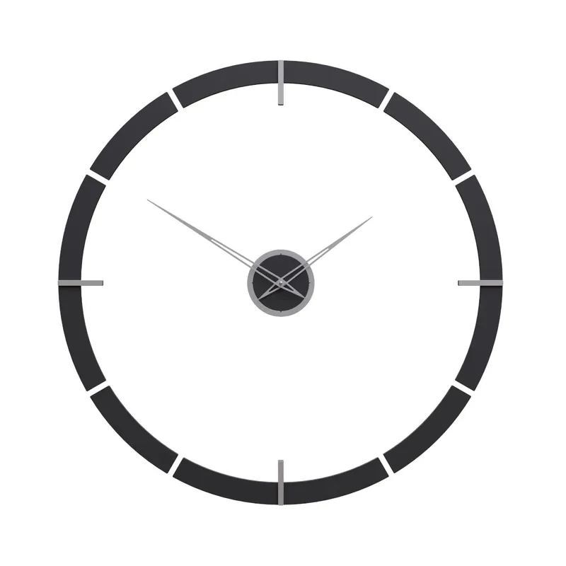 Subito Disponibile Orologio da parete rotondo in legno dal design moderno e minimalista