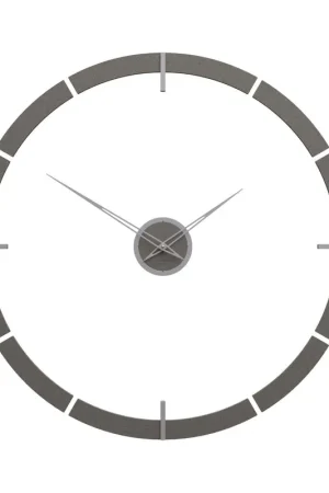 Spedizione Espresso Orologio da parete rotondo in legno dal design moderno e minimalista