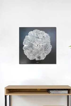 Orologio da parete in metallo quadrato dal design moderno ed elegante A Buon Prezzo