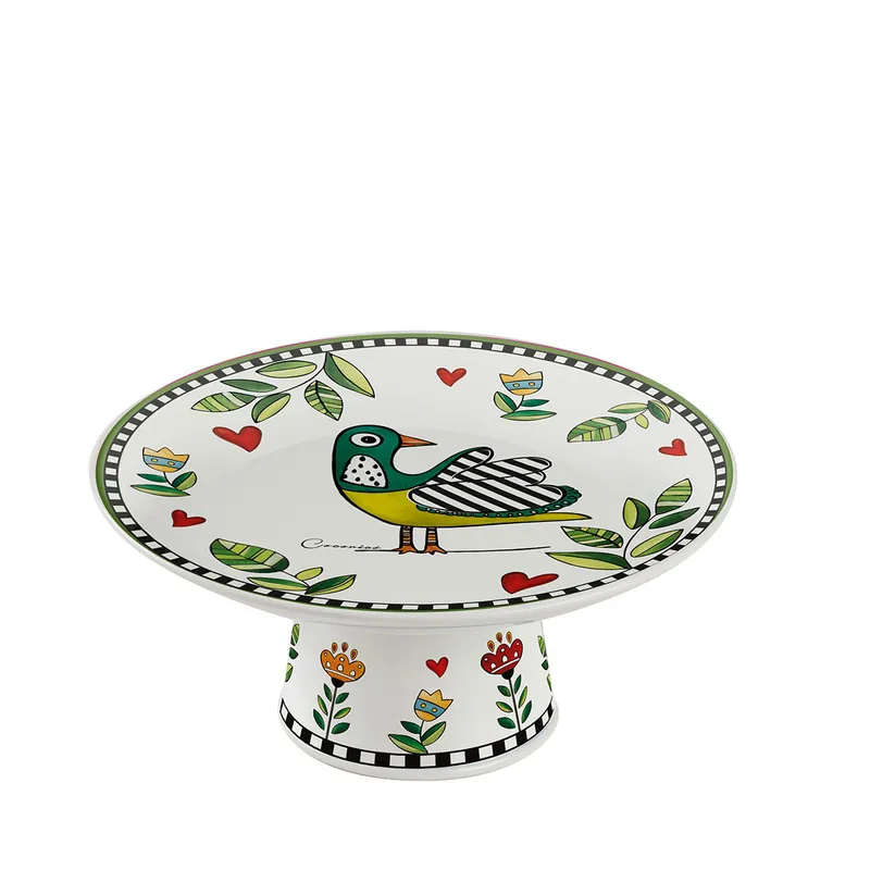 Alzatina in porcellana dal design moderno Di Tendenza