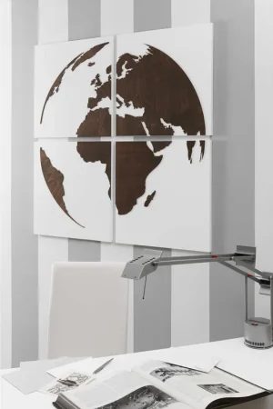 Quadro set 4 pannelli in legno dal design moderno ed elegante Solo Oggi