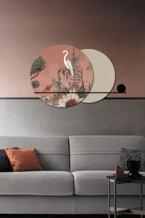 Quadro pannello in legno moderno con stampa applicata Di Tendenza