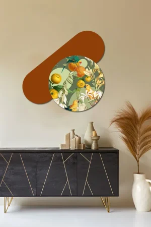 Quadro pannello in legno moderno con stampa applicata Pagamento Sicuro