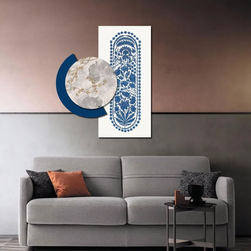 Quadro pannello in legno dal design moderno con stampa applicata Nuova Collezione