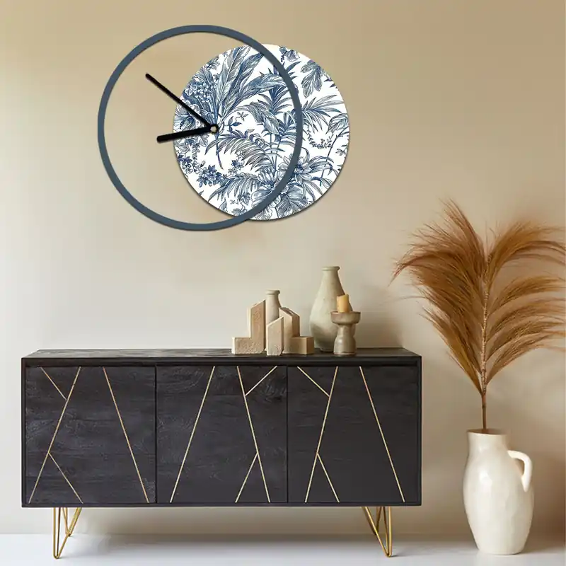 Prezzo Basso Orologio da parete rotondo in legno dal design moderno con stampa applicata