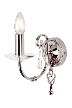 Affare Applique a parete classica in acciaio per ingresso e salone - 60W - IP20