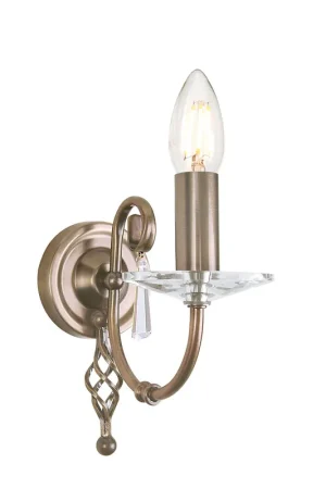 Applique a parete classica in acciaio per ingresso e salone - 60W - IP20 Non Perdere