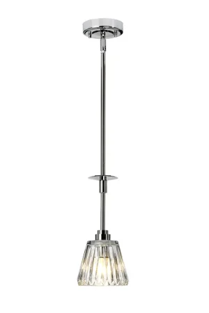 Vendita Finale Lampada a sospensione pendente con diffusore in vetro a LED dal design moderno - 3W - IP44