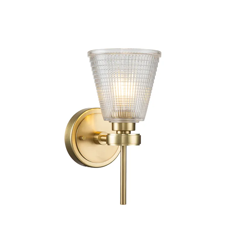 Promozione Esclusiva Applique a parete per bagno con diffusore moderno a LED G9 paralume in vetro - 3W - IP44