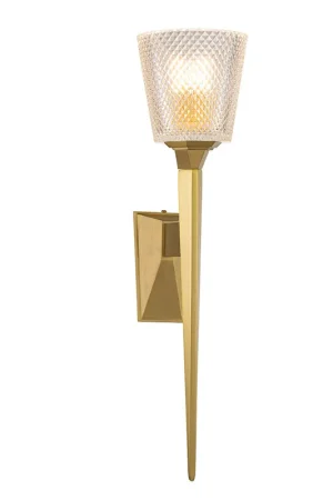 Di Tendenza Applique per bagno struttura in acciaio e diffusore in vetro con led g9 - 3W - IP44
