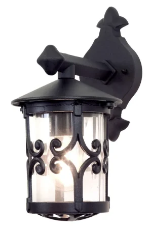 Compra Oggi Stesso Lanterna a parete per esterni con struttura in alluminio e diffusore in vetro - 100W - IP23