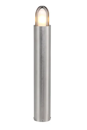 Sconto Paletto luce da giardino in ottone design moderno con diffusore in vetro - 18W - IP55