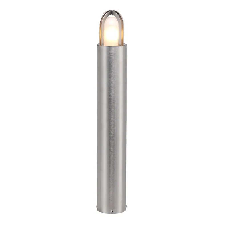 Sconto Paletto luce da giardino in ottone design moderno con diffusore in vetro - 18W - IP55