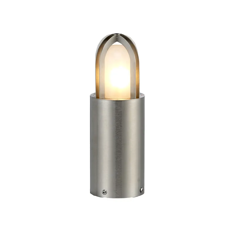 A Buon Prezzo Paletto luce da giardino moderno in ottone da esterno con diffusore in vetro - 18W - IP55