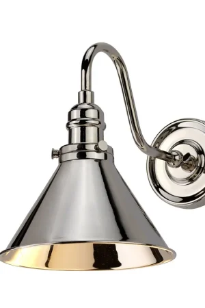 Ultime Pezzi Lampada da parete con struttura e diffusore in acciaio dal design industrial - 60W - IP20