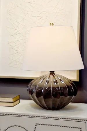 Scelto Dai Clienti Lampada da tavolo in porcellana design classico con paralume crema in tessuto - 60W - IP20