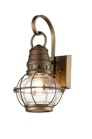 Consegna Rapida Lanterna da parete piccola da esterni a 1 luce dal design industrial - 60W - IP44