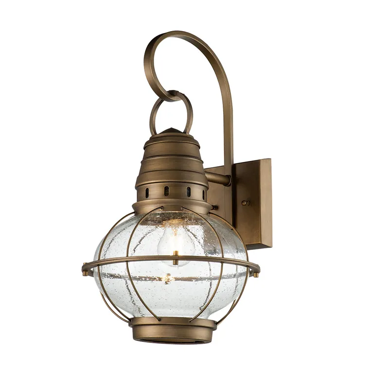 Promozione Lanterna da parete grande da esterni a 1 luce dal design industrial - 60W - IP44