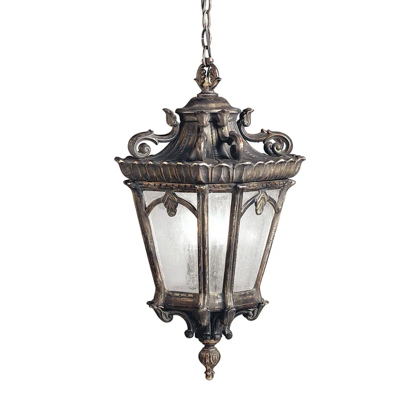 Soddisfatti O Rimborsati Lanterna a catena grande extra large in alluminio e diffusore in vetro - 100W - IP44