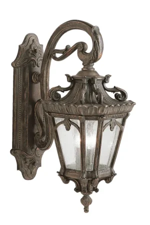 Scelto Dai Clienti Lanterna da parete a 3 luci extra large con struttura in alluminio e vetro - 60W - IP44