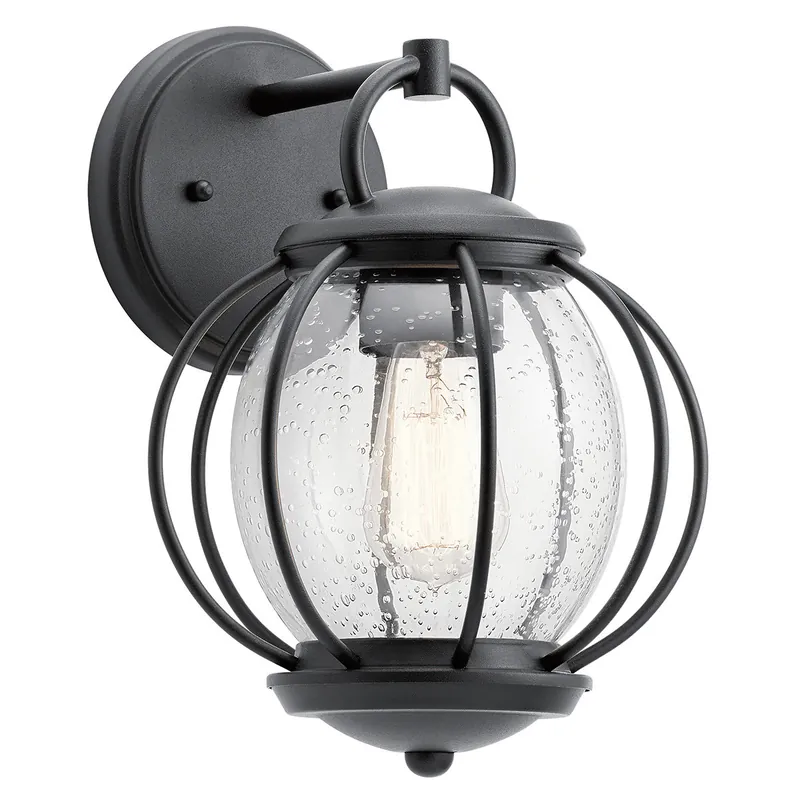 Promozione Esclusiva Lanterna da parete da esterno a 1 luce dal design rustico e industrial - 60W - IP44