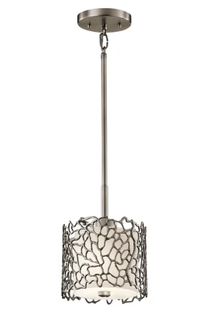 Compra Oggi Stesso Lampada a sospensione piccola con diffusore in vetro a 3 luci dal design moderno - 100W - IP20