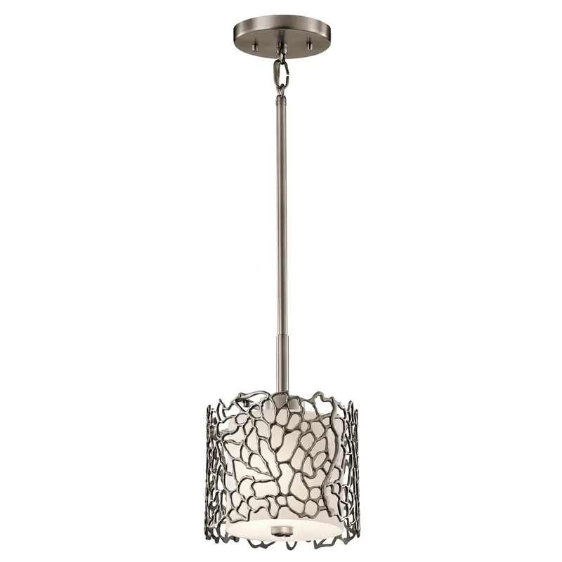 Compra Oggi Stesso Lampada a sospensione piccola con diffusore in vetro a 3 luci dal design moderno - 100W - IP20