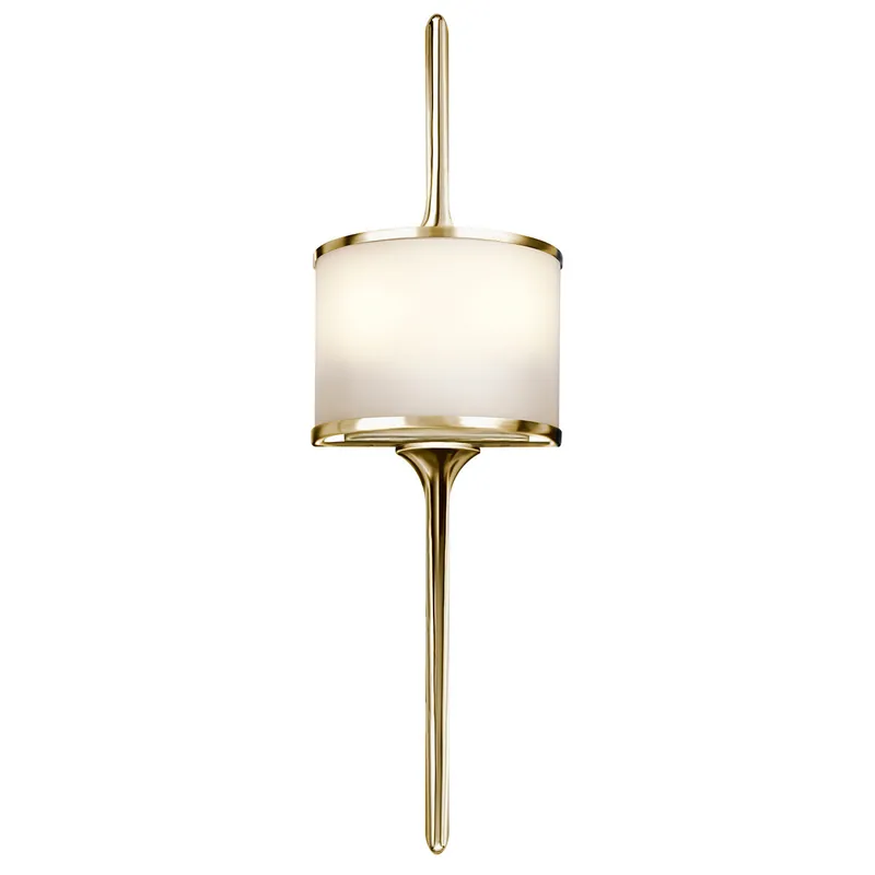 A Buon Prezzo Lampada da parete piccola in acciaio per bagno con diffusore in vetro a LED G9 - 3W - IP44