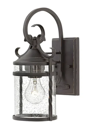 Ultima Occasione Lanterna da parete per esterni con diffusore piccolo in vetro a 1 luce - 60W - IP44