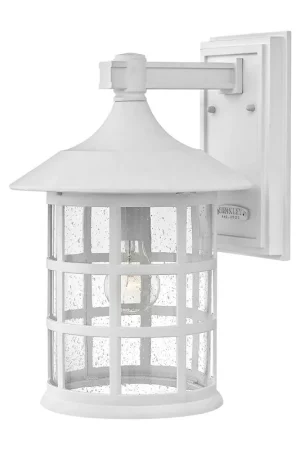 Consegna Rapida Lanterna da parete grande da esterno con diffusore in vetro a 1 luce - 40W - IP44
