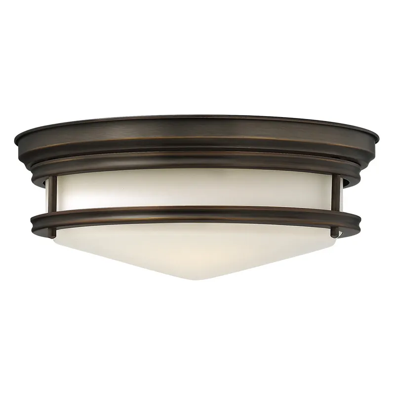 Plafoniera da soffitto rotonda in acciaio diffusore in vetro opalino con 3 luci - 40W - IP20 Miglior Prezzo