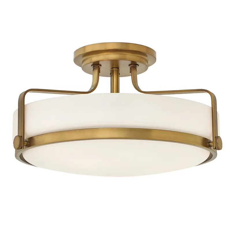 Lampada da soffitto media moderna in acciaio con diffusore in vetro a 3 luci - 60W - IP20 Offerta Limitata