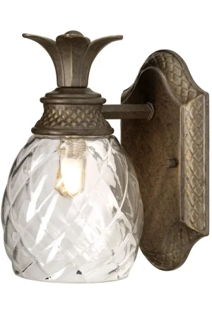 Compra Oggi Stesso Applique da bagno a parete in acciaio e diffusore in vetro a 1 luce LED G9 - 3W - IP44