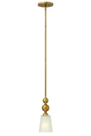Lampada a sospensione mini in acciaio con diffusore in vetro dal design moderno - 60W - IP20 Nuovo Arrivo