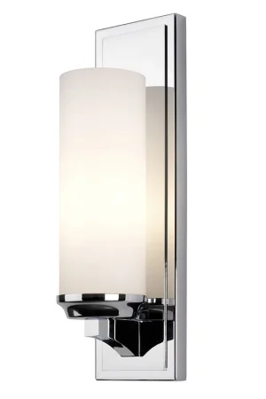 Bestseller Applique da parete grande per bagno con diffusore in vetro a 1 luce LED - 3W - IP44