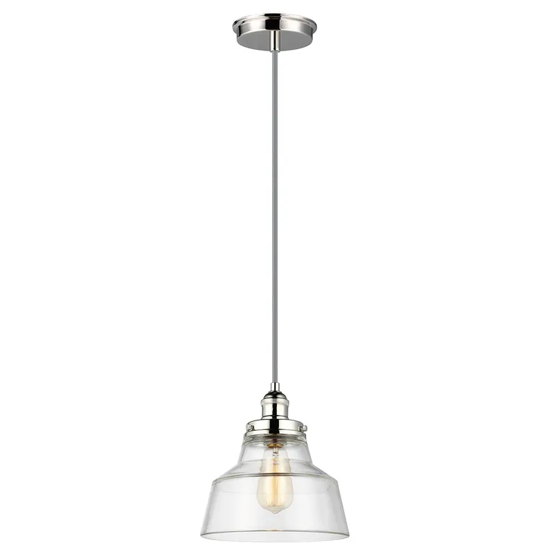 Lampada a sospensione con diffusore a singola luce dal design industrial - 60W - IP20 Popolare