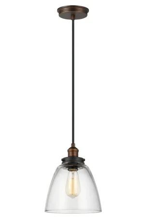Lampada a sospensione con diffusore grande a singola luce dal design industrial - 60W - IP20 Subito Disponibile