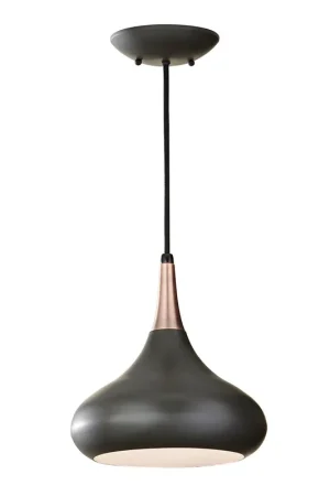 Prezzo Conveniente Lampada a sospensione media in acciaio con diffusore a 1 luce dal design moderno - 60W - IP20